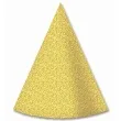 czapeczki papierowe tradycyjne zlote 6 szt
