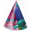 czapeczki papierowe trolls procos 6 szt
