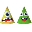 czapeczki papierowe wesole potwory 6 szt