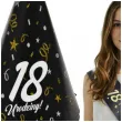 czapeczki urodzinowe 18 urodziny glamour birthday 3 szt