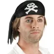 czapka bandana piracka czarna party tino