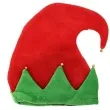 czapka elf z dzwoneczkami 30x35 cm
