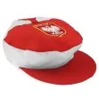 czapka kibica kaszkiet z daszkiem polska