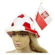 czapka kibica pilka z flaga polska