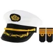 czapka marynarza z pagonami rozmiar s