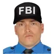 czapka policja fbi guirca czarna