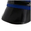 czapka policjanta z pagonami