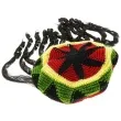 czapka rastaman jamajka z dlugimi wlosami godan