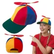 czapka z daszkiem ze smglem helikopter dla dzieci doroslych regulowana kolorowa wiatrak
