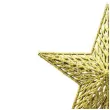 czubek choinkowy gwiazda zlota guirca 27 cm