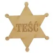 decoupage odznaka tesc nr do005 drewno