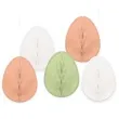 dekoracja bibulowa jajka honeycomb mix amscan 15 cm 5 szt