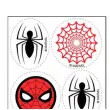 dekoracja cukiernicza spiderman dekora 12 szt