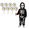 dekoracja do babeczek halloweenowe oko do dekoracji muffinek 8 szt