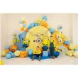 dekoracja do powieszania na urodziny baner girlanda happy birthday minionki 153 cm diy