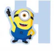 dekoracja do powieszania na urodziny baner girlanda happy birthday minionki 153 cm diy