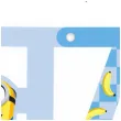 dekoracja do powieszania na urodziny baner girlanda happy birthday minionki 153 cm diy