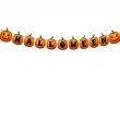 dekoracja do powieszenia na halloween baner girlanda papierowa dynie napis ozdoba halloweenowa
