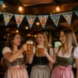 dekoracja do powieszenia na oktoberfest baner flagi oktoberfest po bawarsku girlanda papierowa