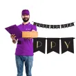 dekoracja do powieszenia na sylwestra nowy rok girlanda papierowa happy new year baner 1 7 m