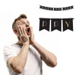 dekoracja do powieszenia na sylwestra nowy rok girlanda papierowa happy new year baner 1 7 m