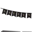 dekoracja do powieszenia na sylwestra nowy rok girlanda papierowa happy new year baner 1 7 m