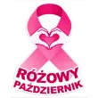 dekoracja do powieszenia plakat rozowy pazdziernik wstazka do biura na drzwi konferencje