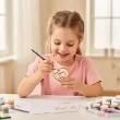 dekoracja do prezentu na dzien matki zawieszka drewniana serce mama z kwiatkiem 90x80 mm