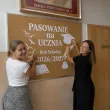dekoracja do szkoly na gazetke tablice apel napis pasowanie na ucznia rok szkolny 2026 2027