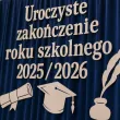 dekoracja do szkoly na gazetke tablice apel napis uroczyste zakonczenie roku szkolnego
