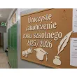 dekoracja do szkoly na gazetke tablice apel napis uroczyste zakonczenie roku szkolnego