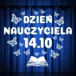 dekoracja do szkoly na gazetke tablice napis dzien nauczyciela motylki