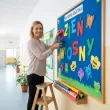 dekoracja do szkoly przedszkola na gazetke tablice dzien wiosny do powieszenia 17 elementow