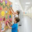 dekoracja do szkoly przedszkola na gazetke tablice wiosna i wielkanoc do powieszenia 22 el