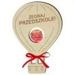 dekoracja drewniana balonik na lizak zegnaj przedszkole 15 cm