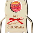 dekoracja drewniana rakieta na lizak dla bombowego chlopaka 14 cm
