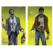 dekoracja foliowa zombie w oknie 85 x 165 cm