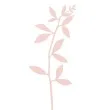 dekoracja galazki rozowe pudrowe partydeco 6szt