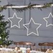 dekoracja gwiazdy partydeco 35 cm 3 szt