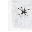 dekoracja halloweenowa pajeczyna biala partypal 20 g