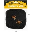 dekoracja halloweenowa pajeczyna czarna partypal 20 g