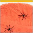 dekoracja halloweenowa pajeczyna pomaranczowa partypal 20 g