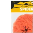 dekoracja halloweenowa pajeczyna pomaranczowa partypal 200 g