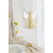 dekoracja honeycomb aniol kremowy partydeco 24 cm