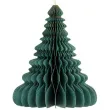 dekoracja honeycomb choinka zielona partydeco 24 cm
