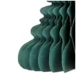 dekoracja honeycomb choinka zielona partydeco 24 cm
