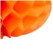 dekoracja honeycomb dynia pomaranczowa amscan 30 cm