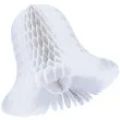 dekoracja honeycomb dzwonek biala folat 2 szt