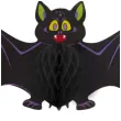 dekoracja honeycomb halloweenowy nietoperz partypal 60 cm