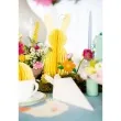 dekoracja honeycomb kroliczek zolty partydeco 30 cm